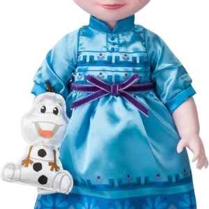 Disney Store Official Elsa Doll Animator Collection, Frozen, 39cm/15” with Realistic Rooted Hair, Outfit & Shoes, Collectible Princess Toddler Doll Suitable for Ages 3+